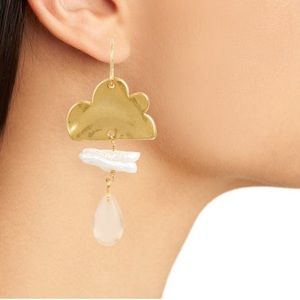 Madewell Cloud and Rain Earrings